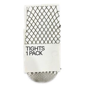 Gold Sparkly Fishnet Tights